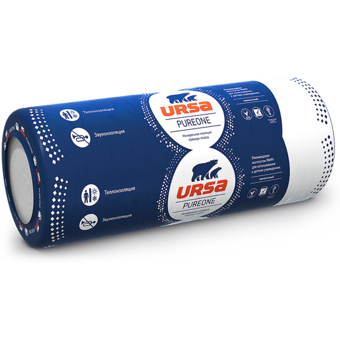 Утеплитель Урса Pureone 37 RN 100х1200х10000